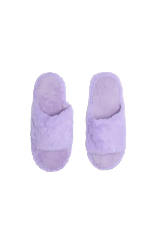 Plush Open-Toe Slippers sold by Bluenotes