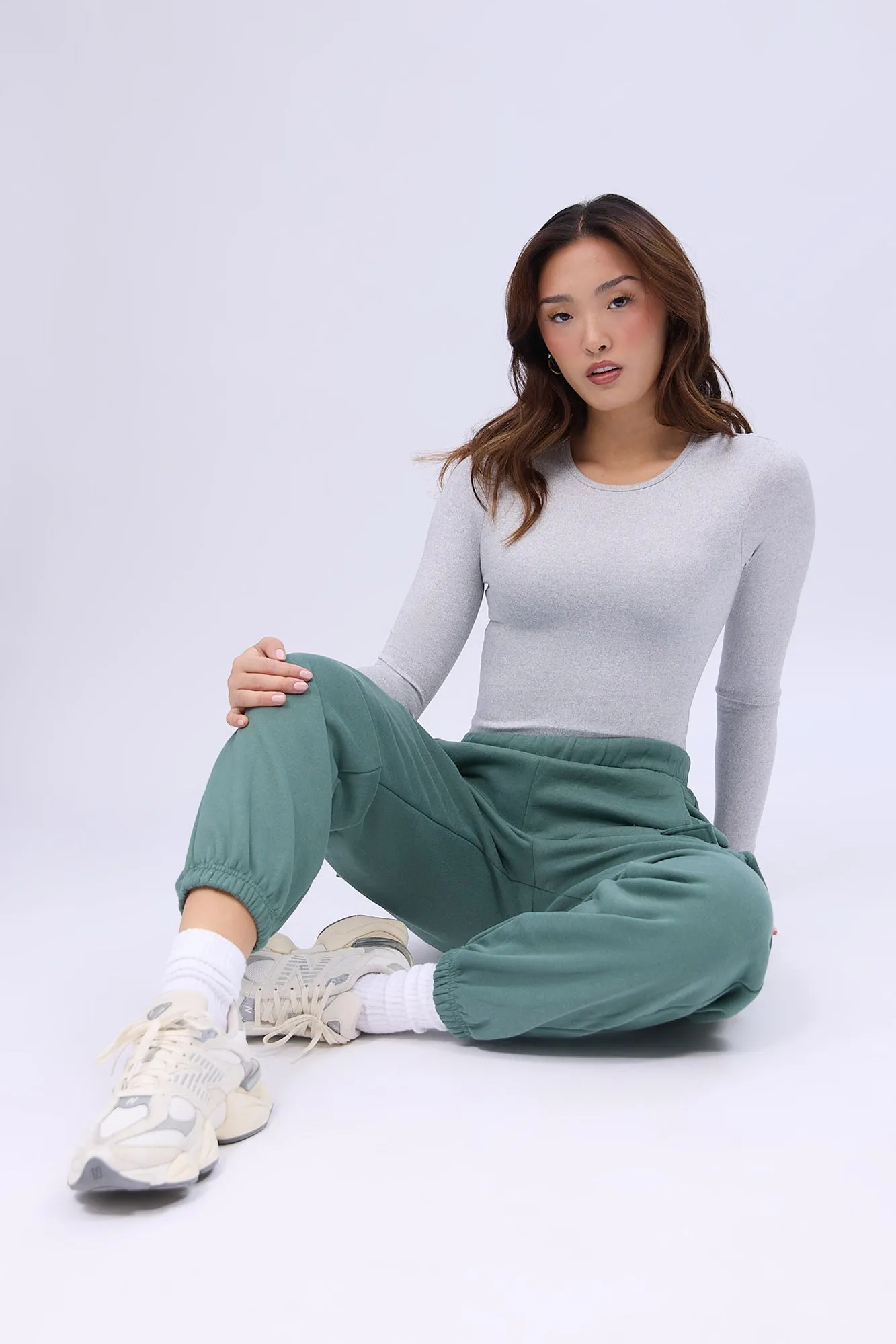 Long Sleeve Crew Neck Bodysuit sold by Bluenotes product image thumbnail 2