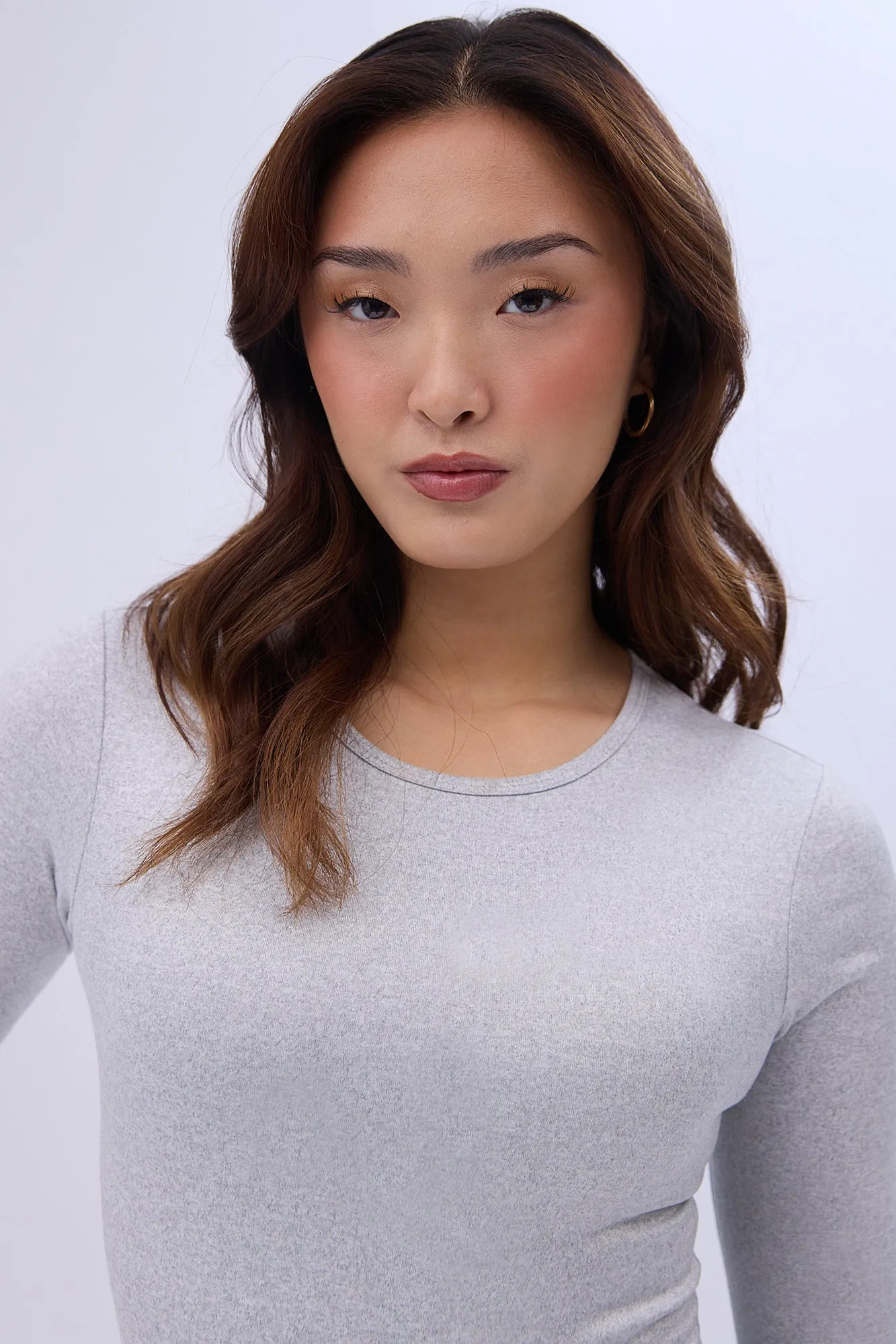 Long Sleeve Crew Neck Bodysuit sold by Bluenotes product image thumbnail 3