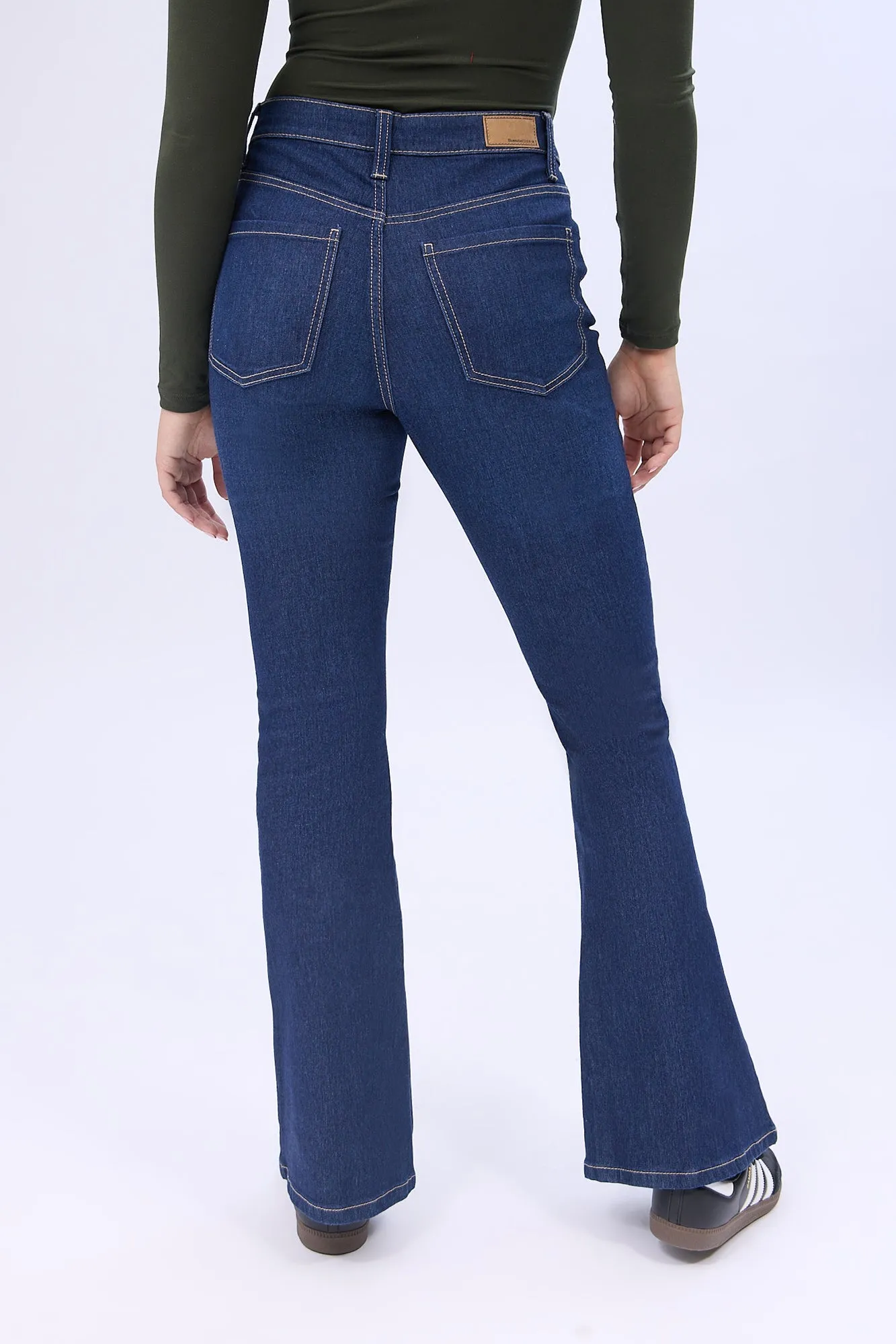 High Rise Flare Jeans sold by Bluenotes product image thumbnail 2