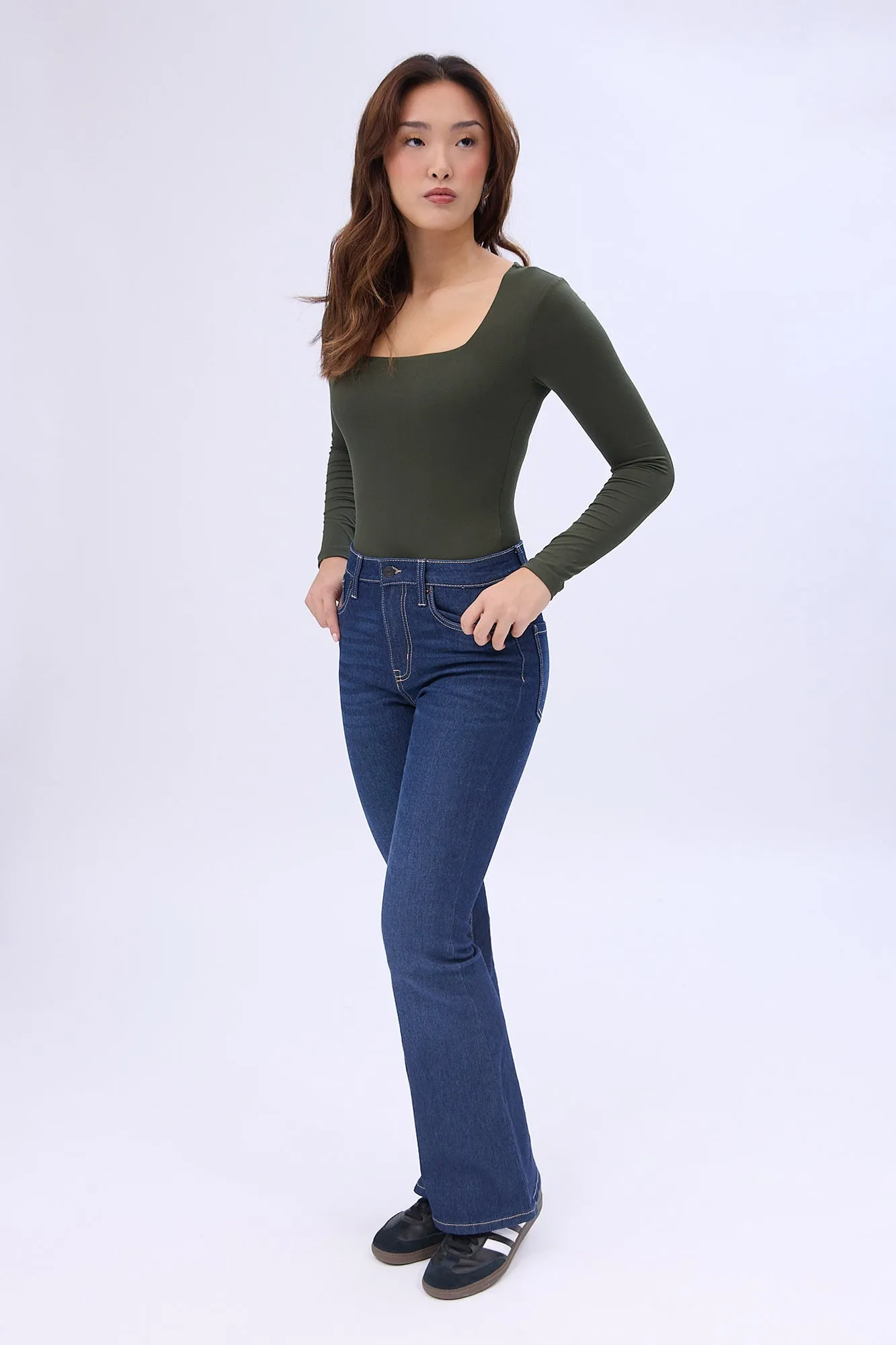 High Rise Flare Jeans sold by Bluenotes product image thumbnail 4
