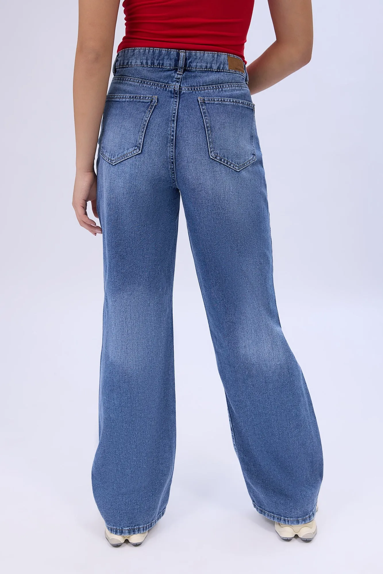 Super High Rise Wide Leg Jeans sold by Bluenotes product image thumbnail 2