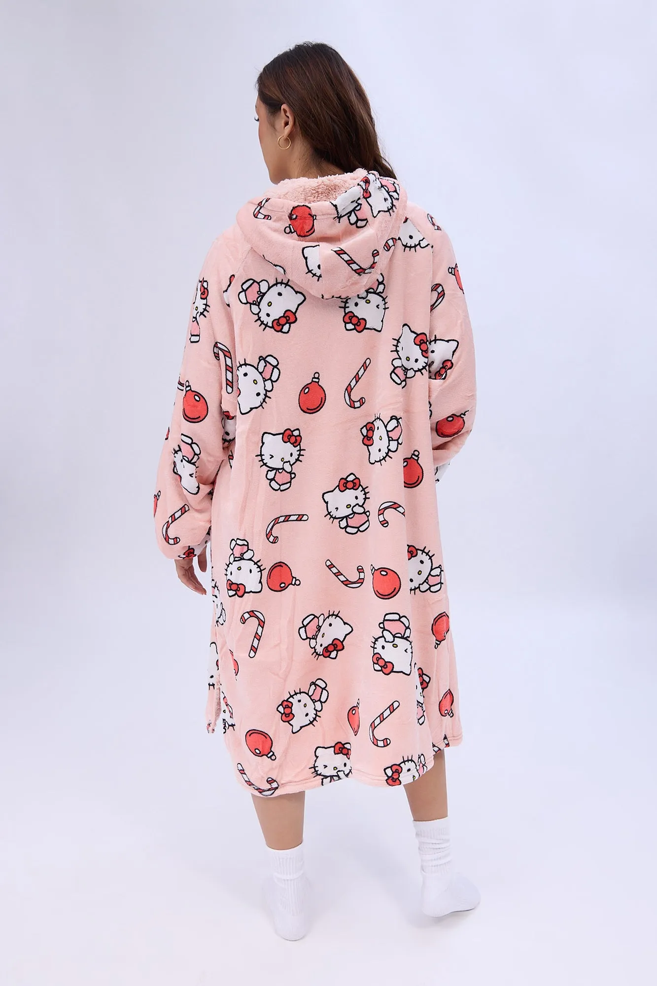 Hello Kitty Printed Oversized Hoodie sold by Bluenotes product image thumbnail 4