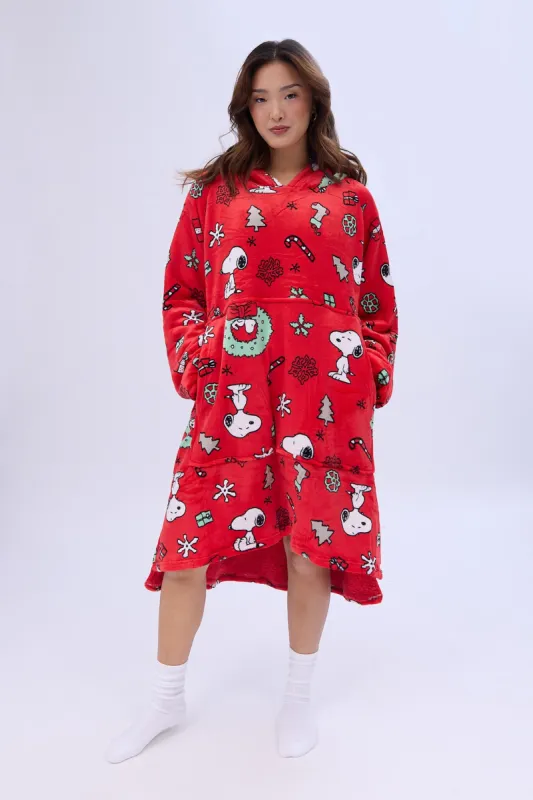 Peanuts Snoopy Printed Oversized Hoodie sold by Bluenotes