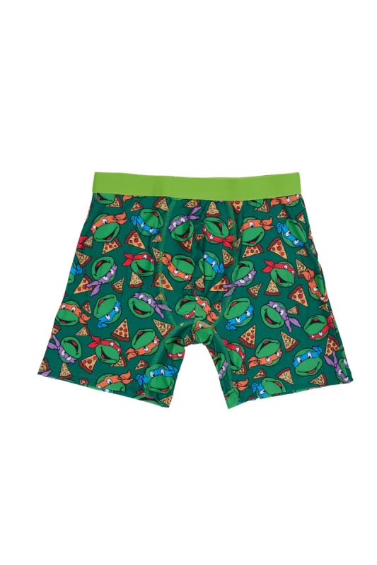 Teenage Mutant Ninja Turtles Pizza Party Printed Boxer Briefs sold by Bluenotes