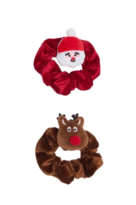 Holiday Scrunchies 2-Pack sold by Bluenotes