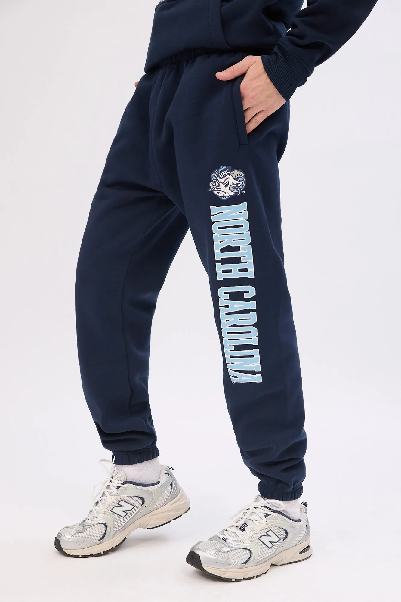 UNC Tar Heels Chenille Patch Graphic Jogger sold by Bluenotes