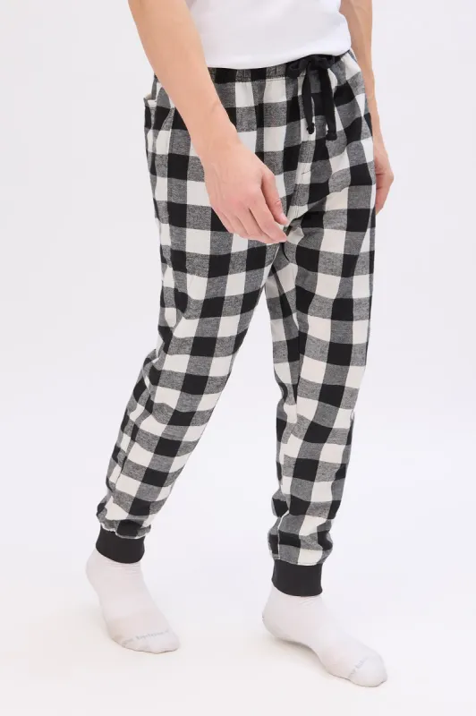 Checkered Pajama Joggers sold by Bluenotes