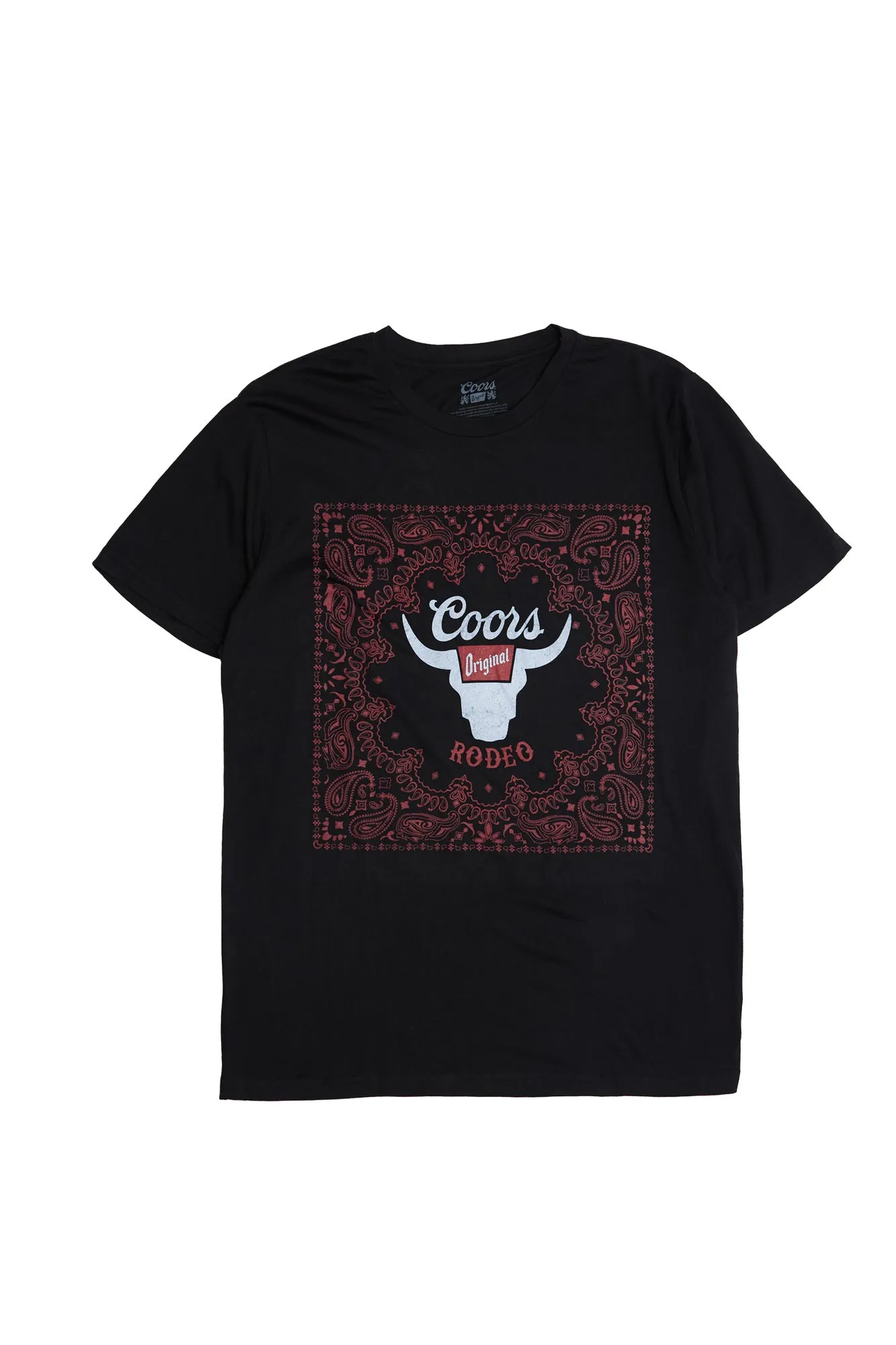 Coors Rodeo Bandana Print Graphic Tee sold by Bluenotes