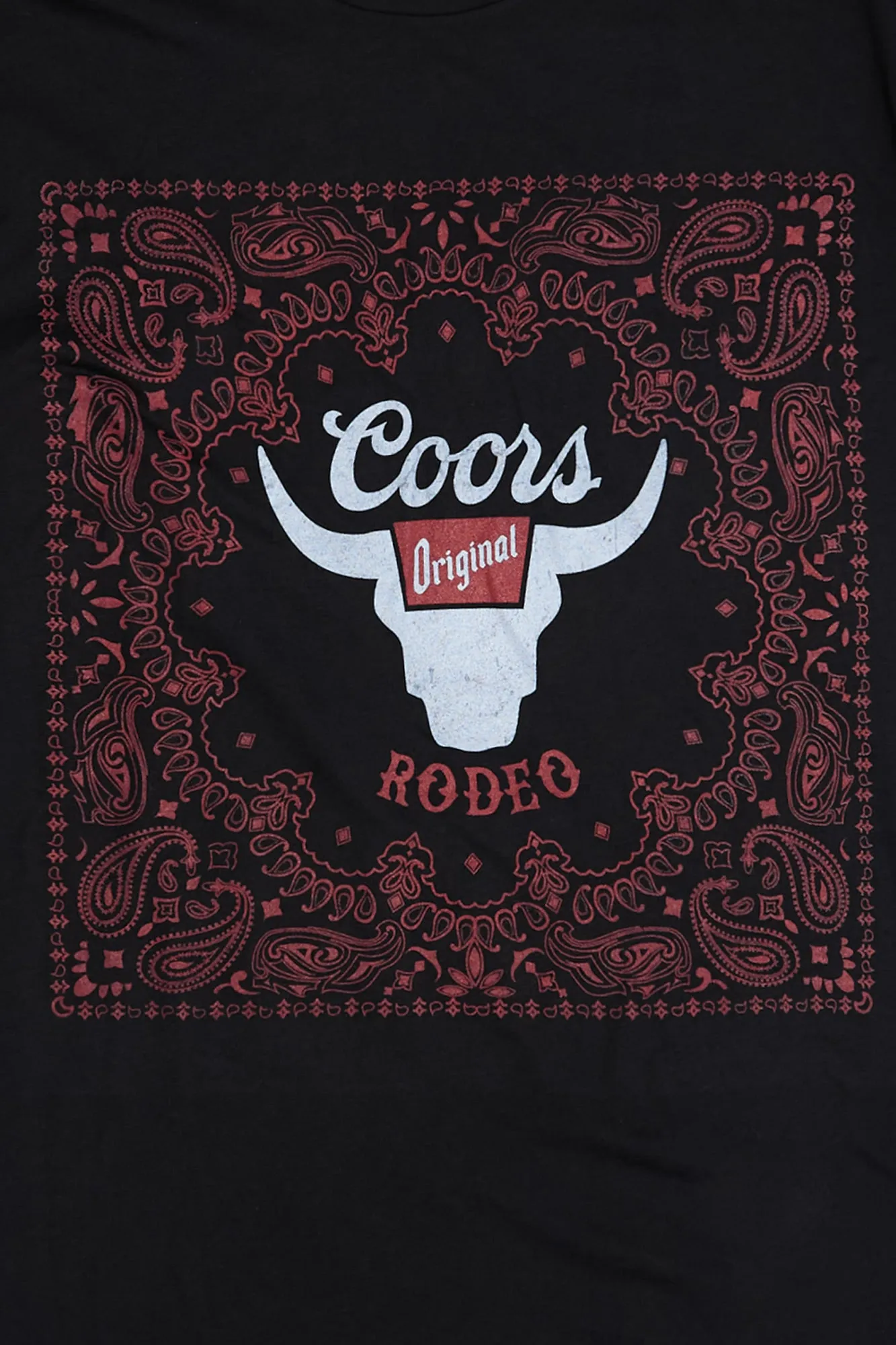 Coors Rodeo Bandana Print Graphic Tee sold by Bluenotes product image thumbnail 2
