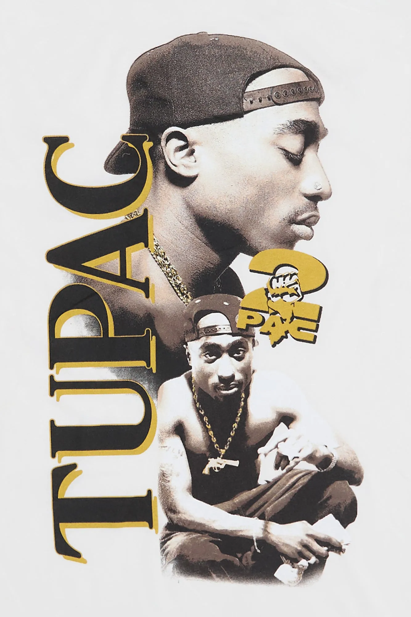 Tupac Graphic Tee sold by Bluenotes product image thumbnail 2