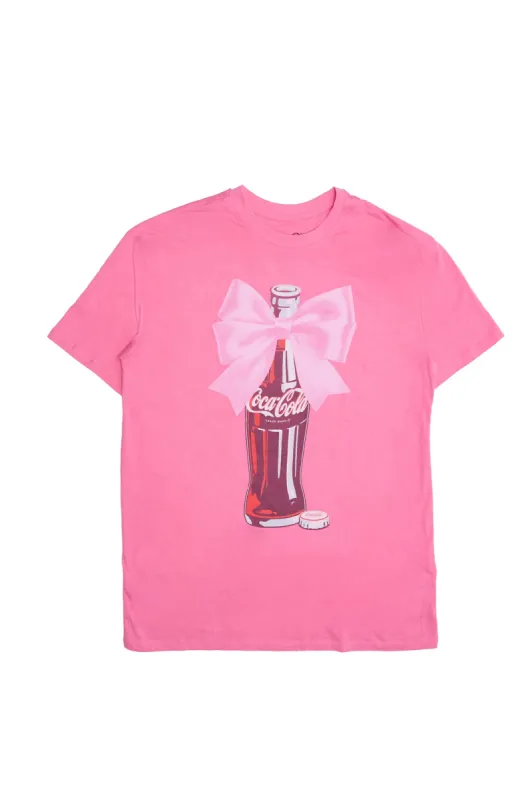 Coca-Cola Bow Graphic Relaxed Tee sold by Bluenotes