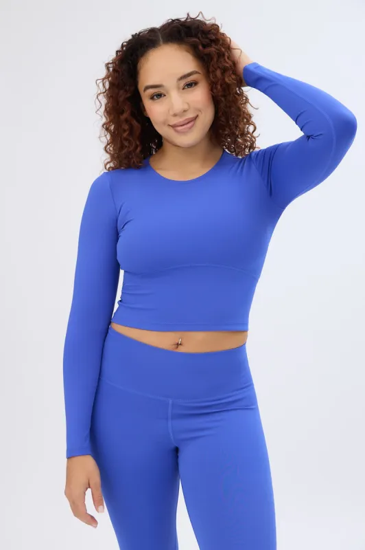 Super Smooth Long Sleeve Skimmer Top sold by Bluenotes