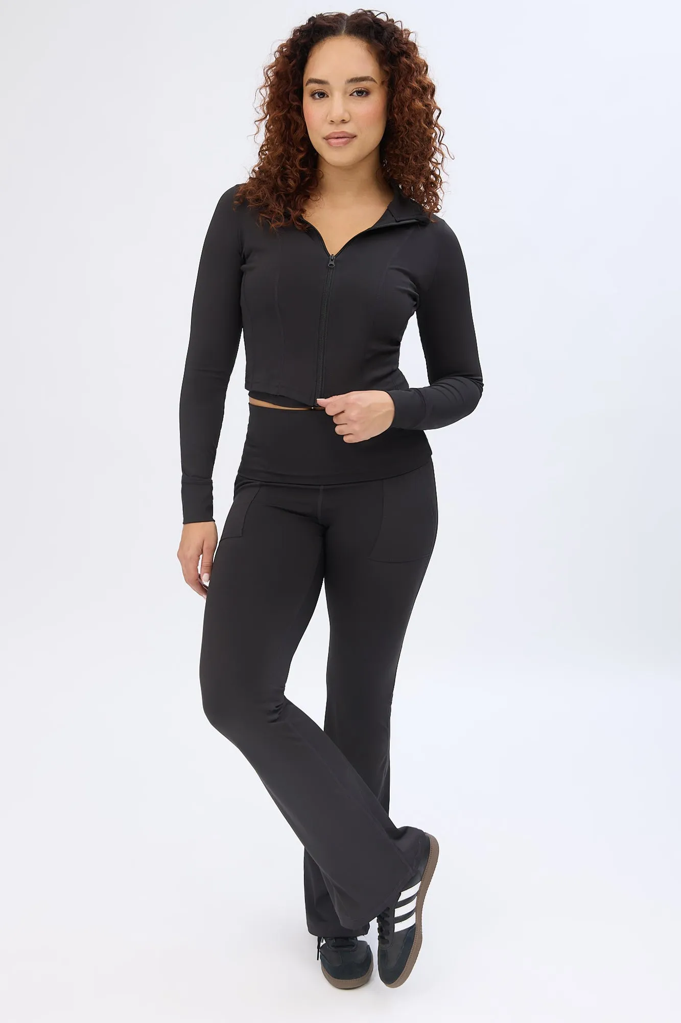 Super Smooth Zip-Up Skimmer Top sold by Bluenotes product image thumbnail 5