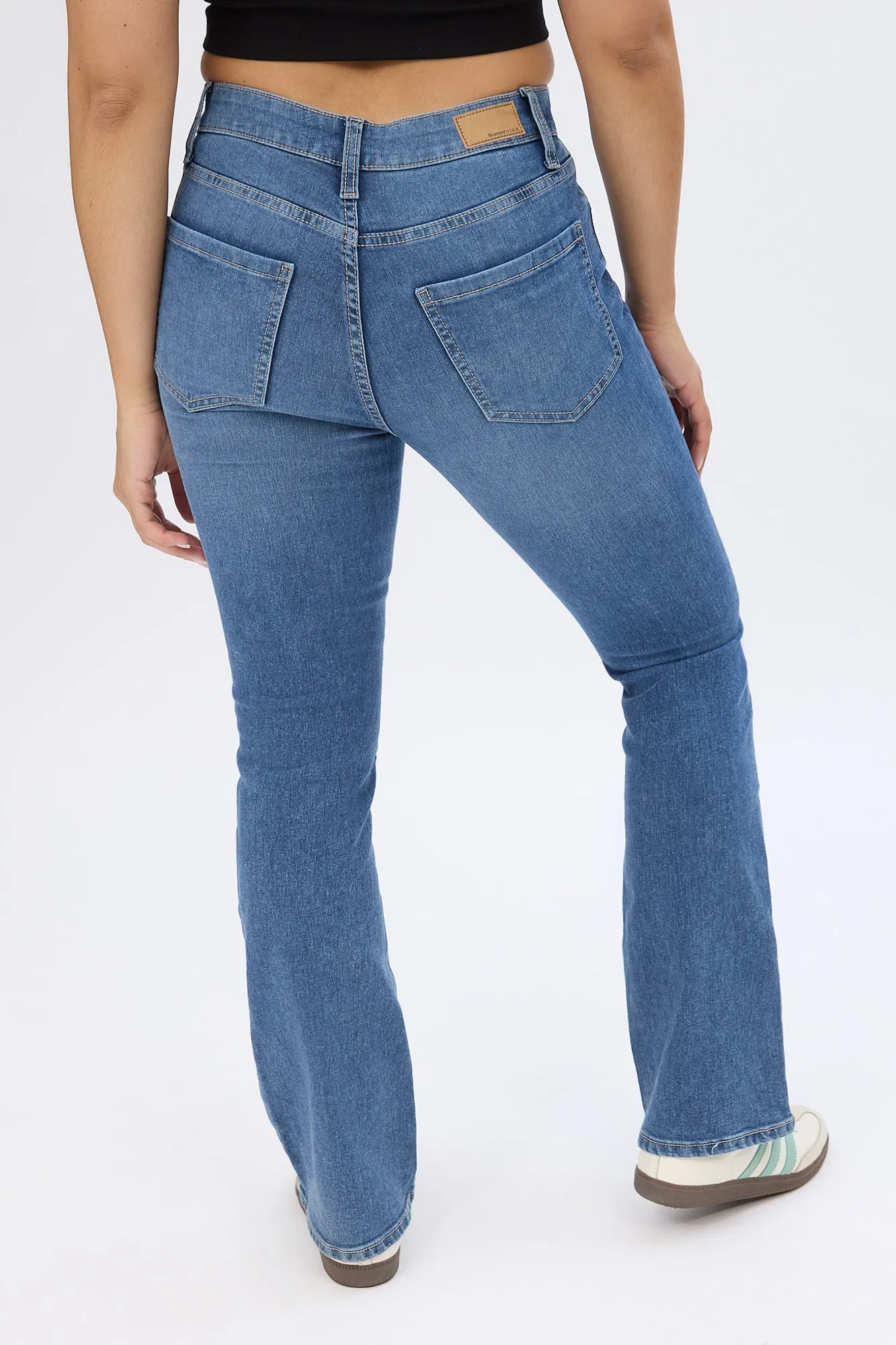 High Rise Bootcut Jeans sold by Bluenotes product image thumbnail 2