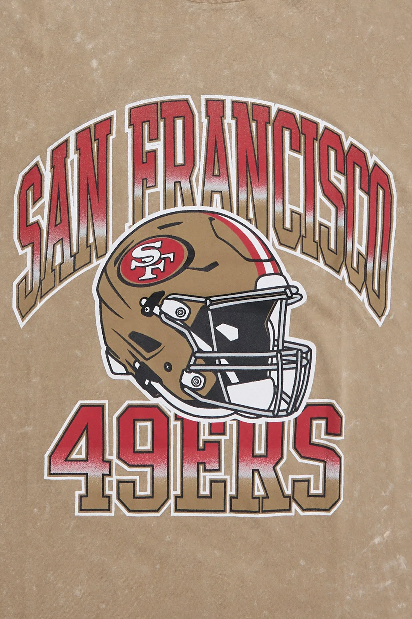 San Francisco 49ers Graphic Acid Wash Tee sold by Bluenotes product image thumbnail 2