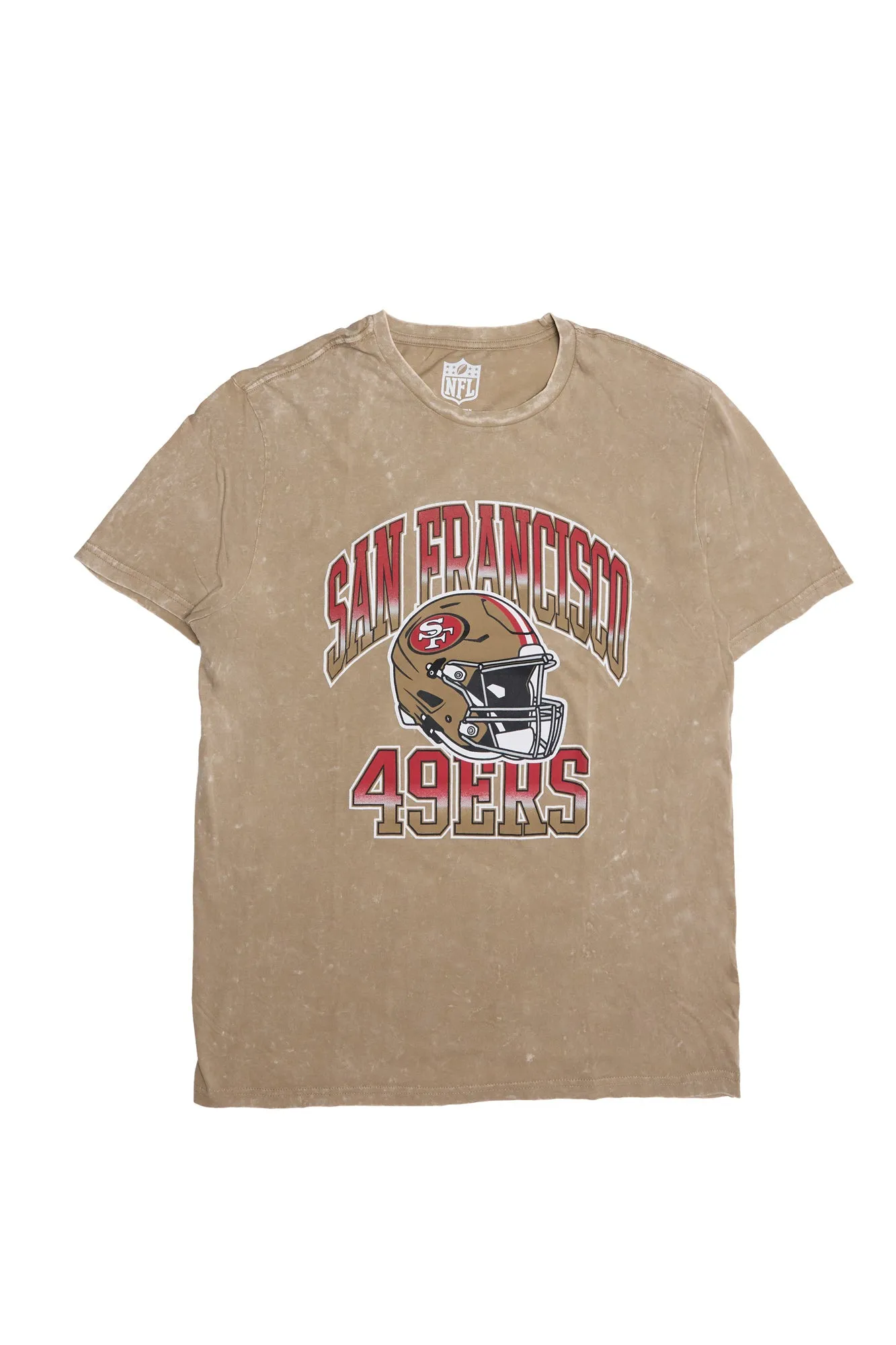 San Francisco 49ers Graphic Acid Wash Tee sold by Bluenotes