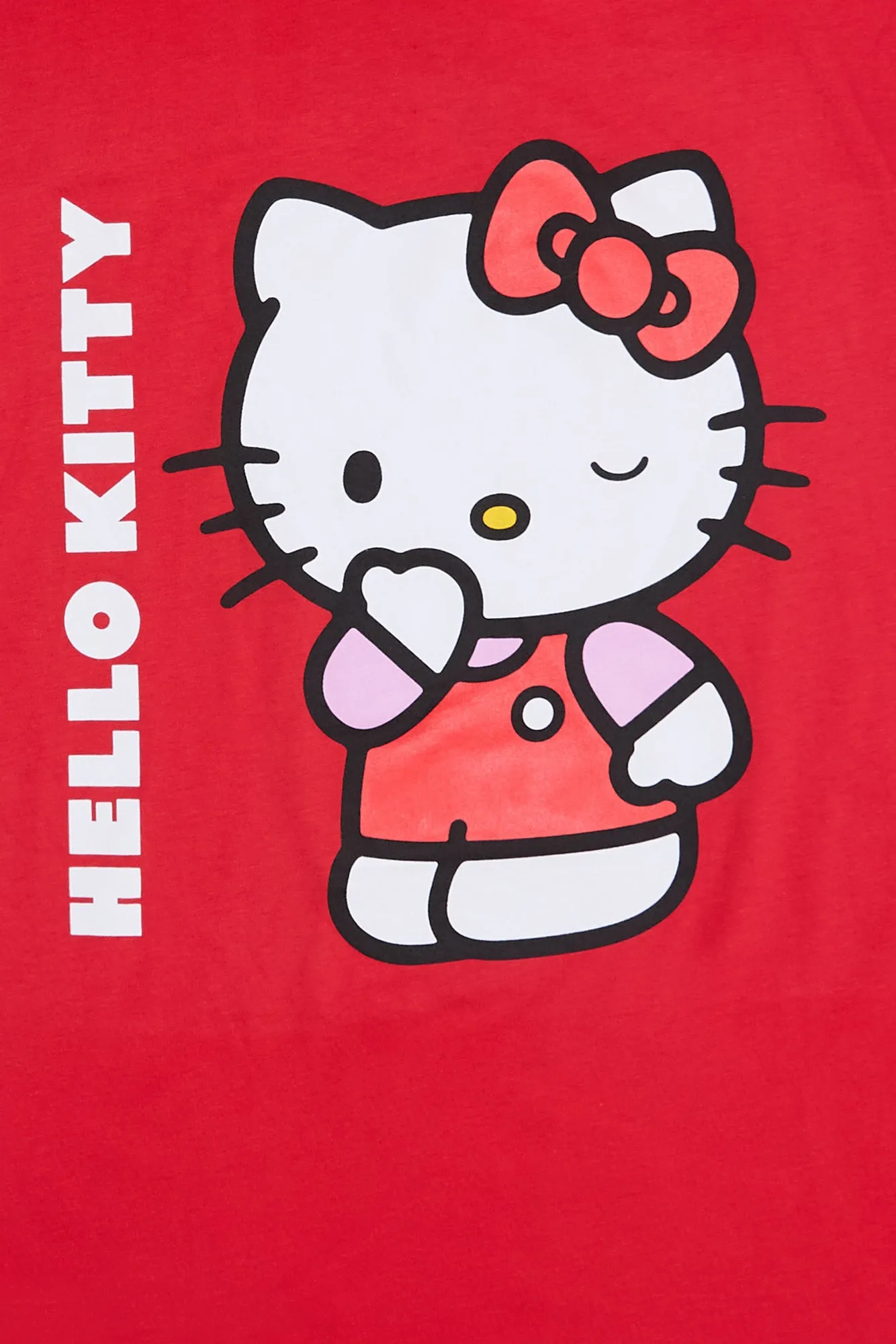 Hello Kitty Graphic Puff Print Relaxed Tee sold by Bluenotes product image thumbnail 2