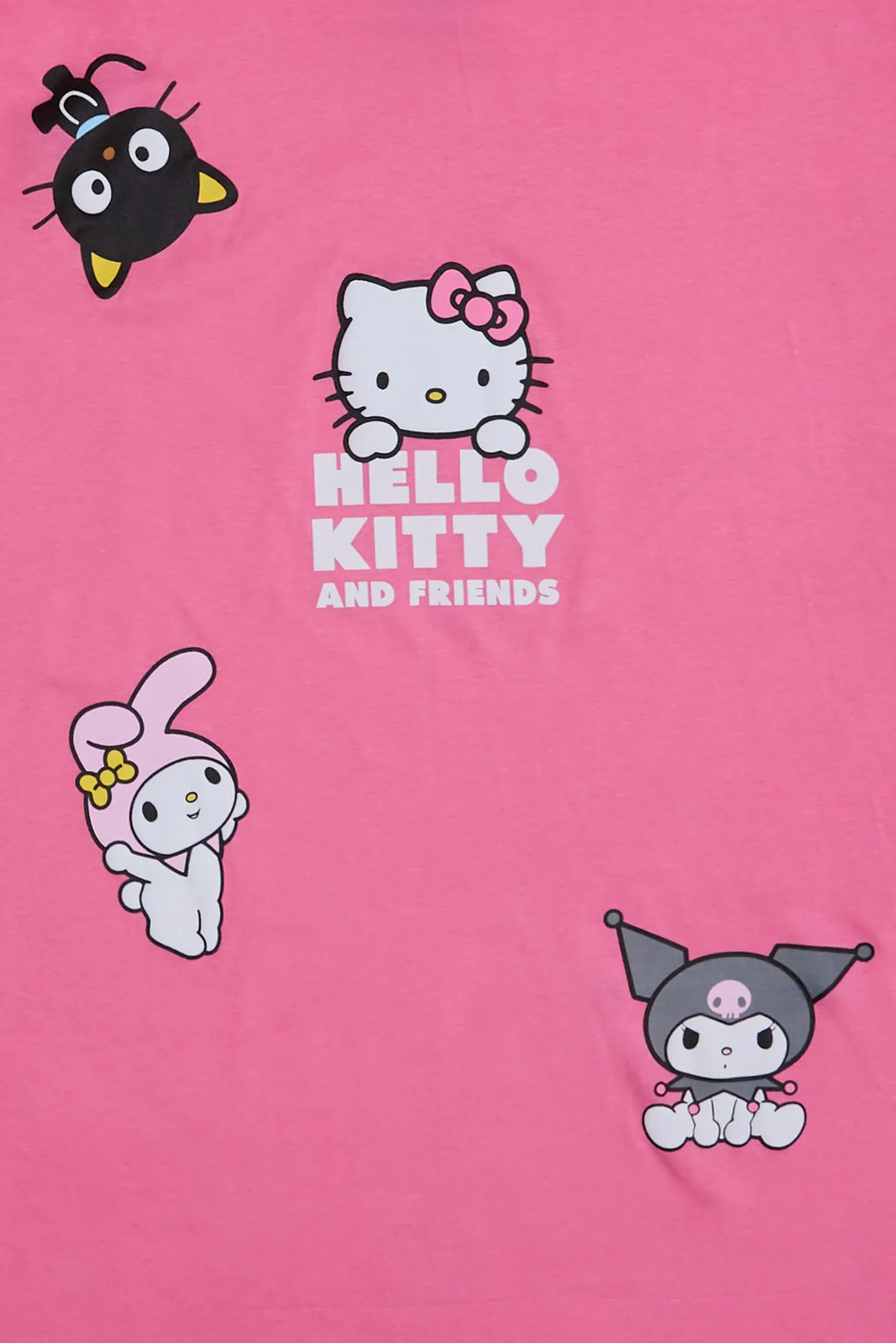Hello Kitty And Friends Graphic Relaxed Tee sold by Bluenotes product image thumbnail 2