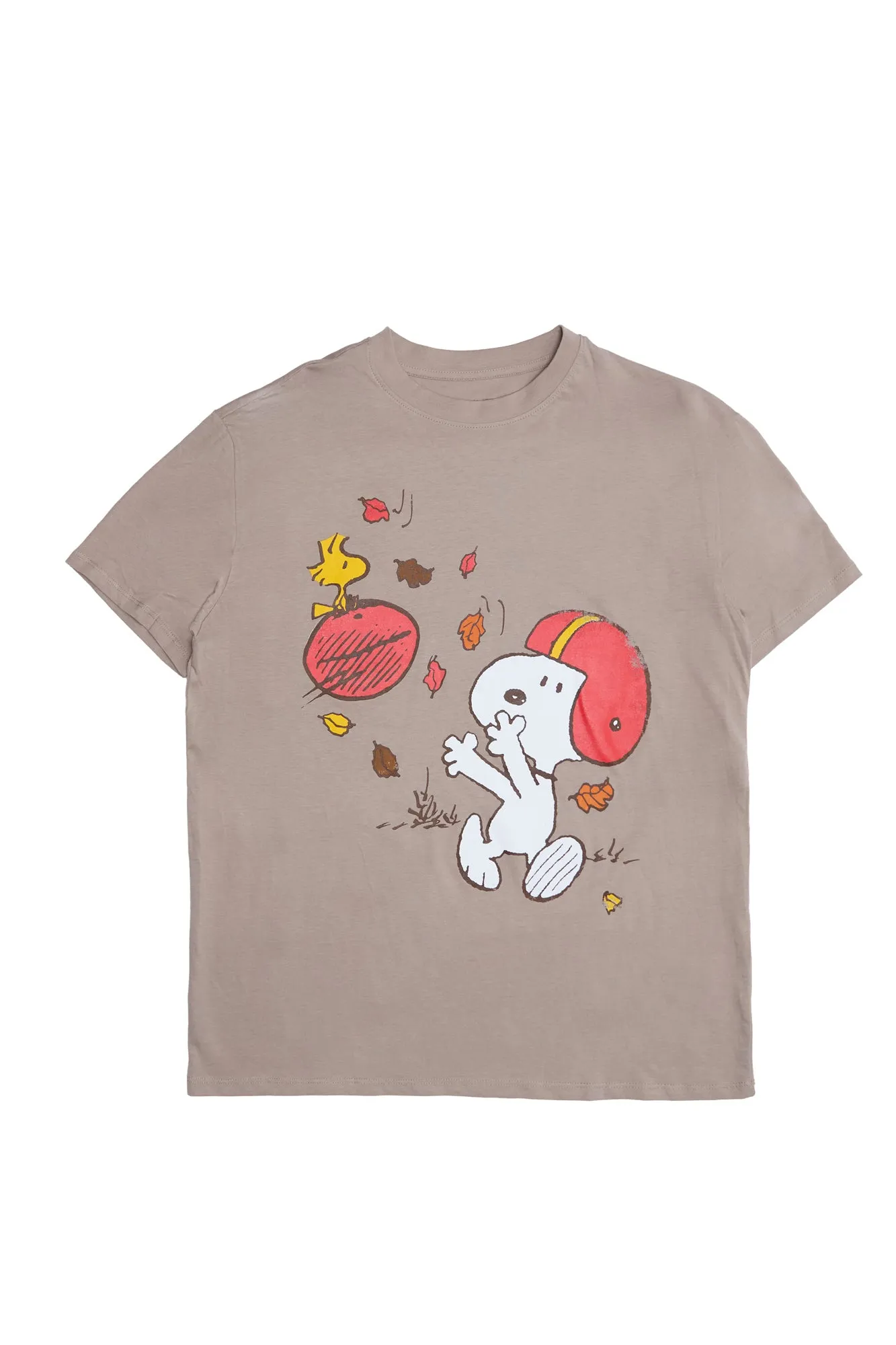 Peanuts Snoopy Football Graphic Relaxed Tee sold by Bluenotes