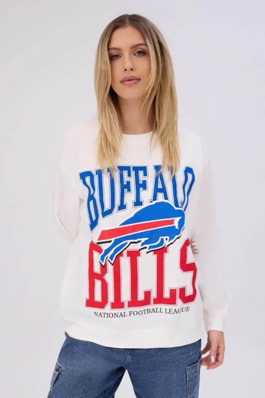 Buffalo Bills Graphic Crew Neck Sweatshirt sold by Bluenotes