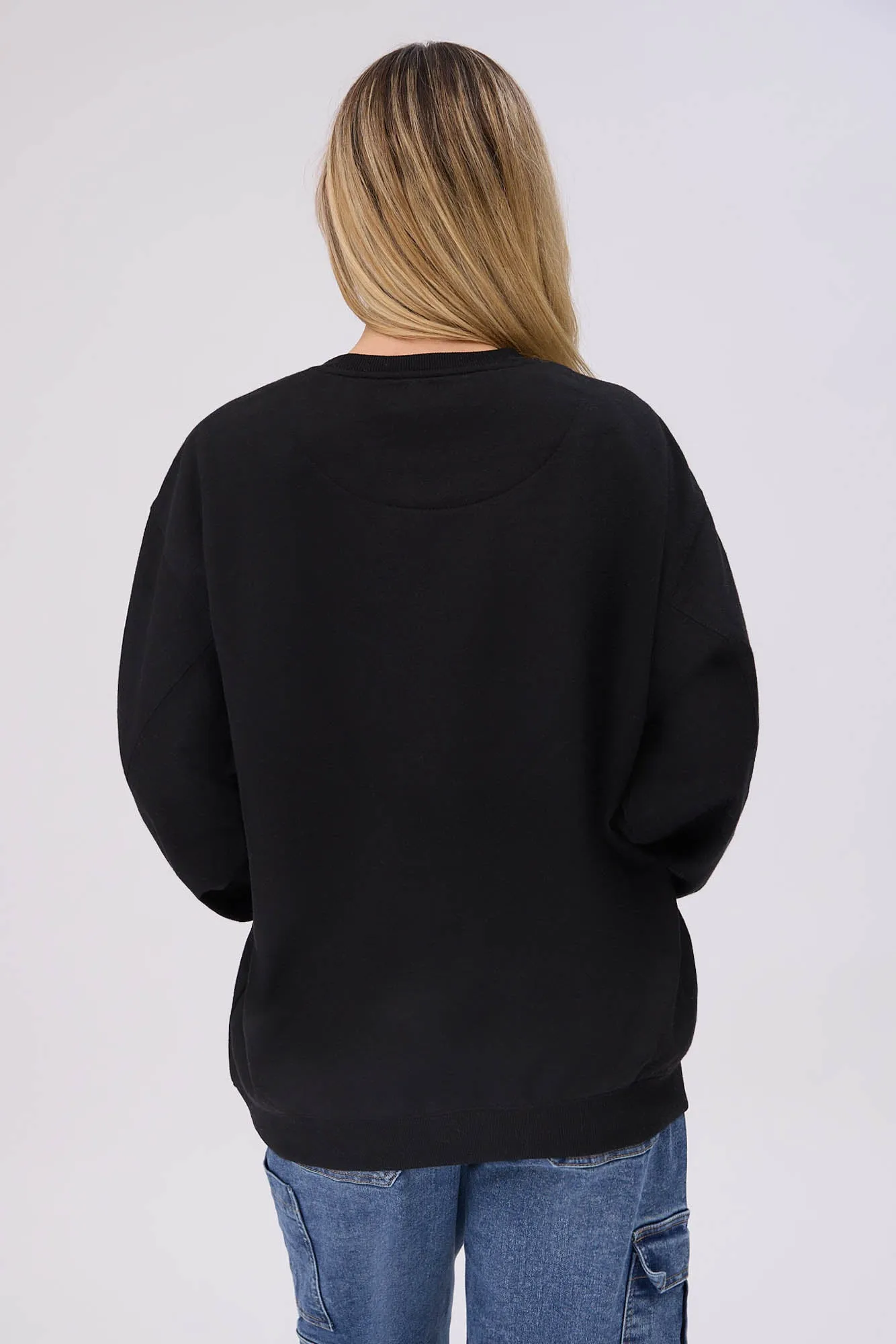 Shrek And Donkey Graphic Crew Neck Sweatshirt sold by Bluenotes product image thumbnail 4