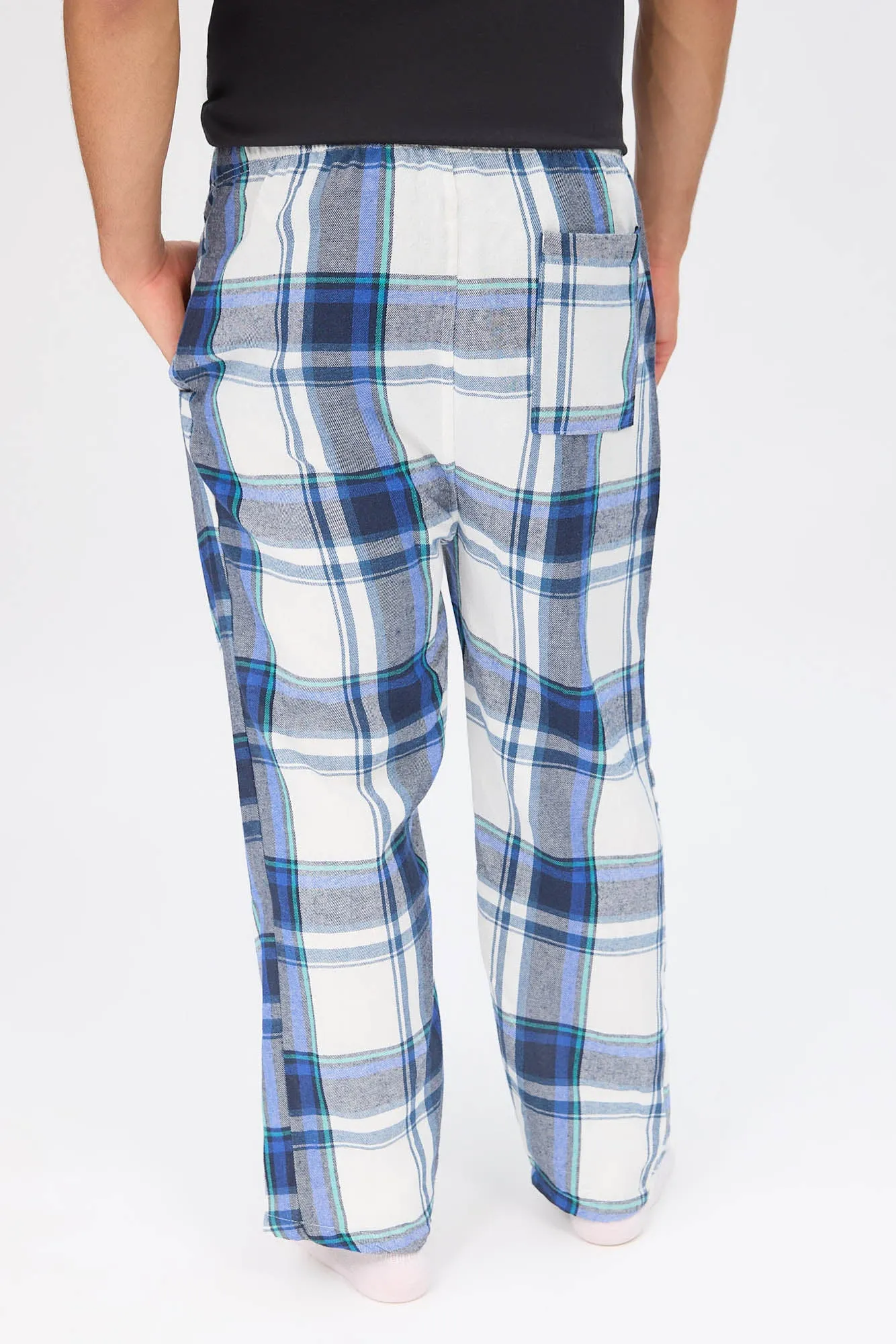 Plaid Classic Pajama Pants sold by Bluenotes product image thumbnail 3