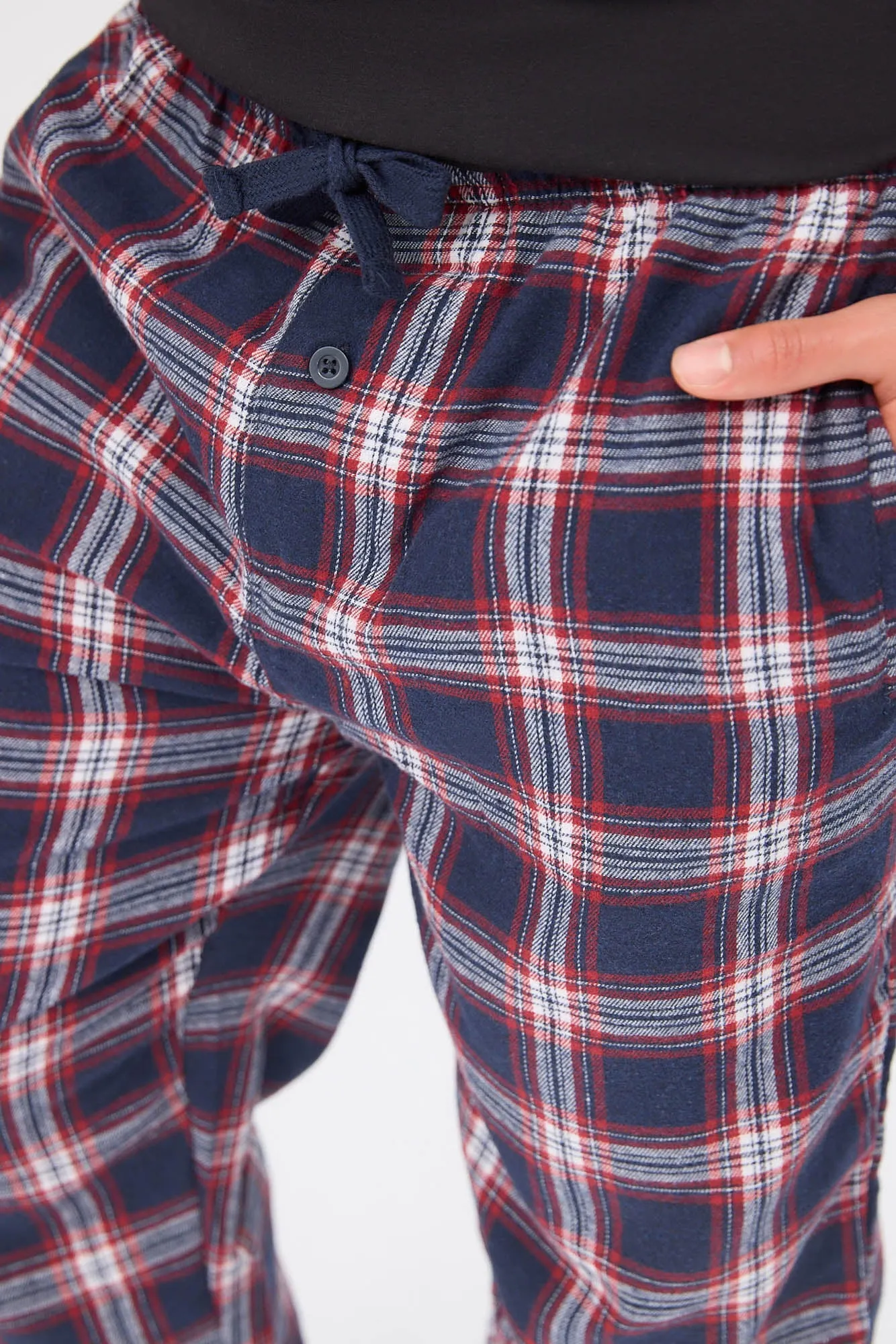Plaid Classic Pajama Pants sold by Bluenotes product image thumbnail 2