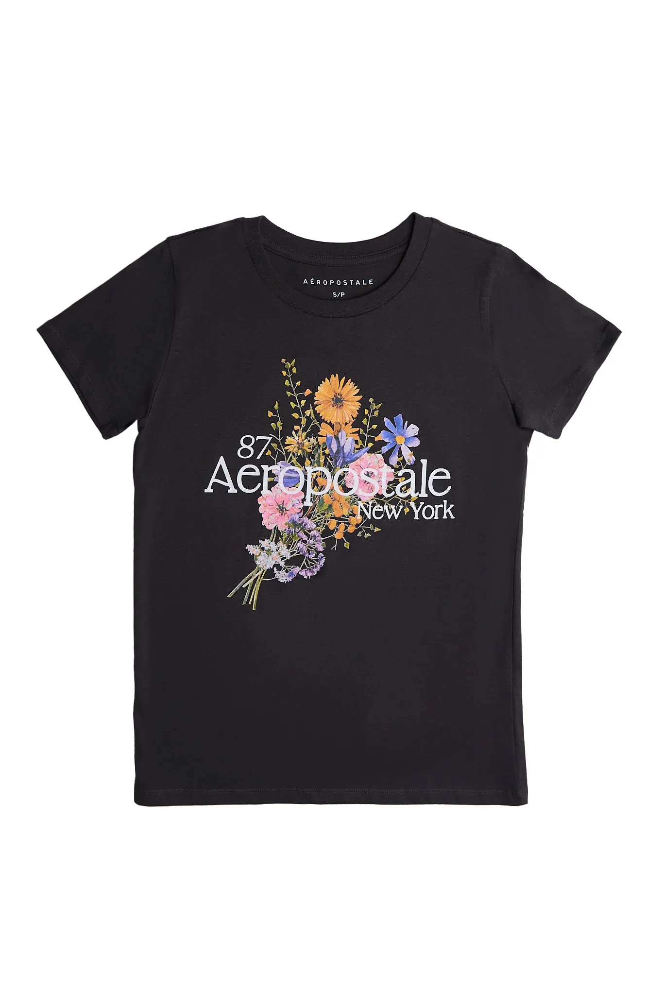 AERO Flowers Graphic Classic Tee sold by Bluenotes