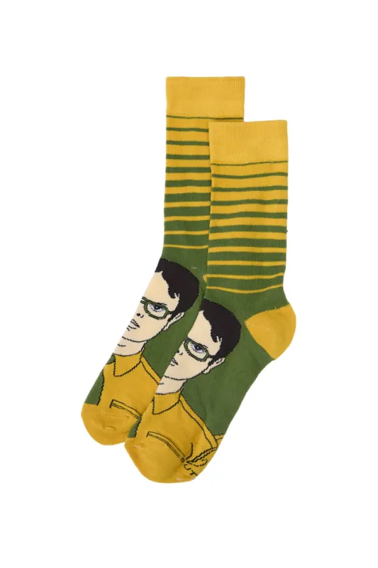 Dwight The Office Crew Socks sold by Bluenotes