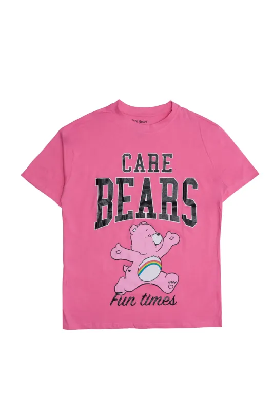 Care Bears Fun Times Graphic Glitter Relaxed Tee sold by Bluenotes