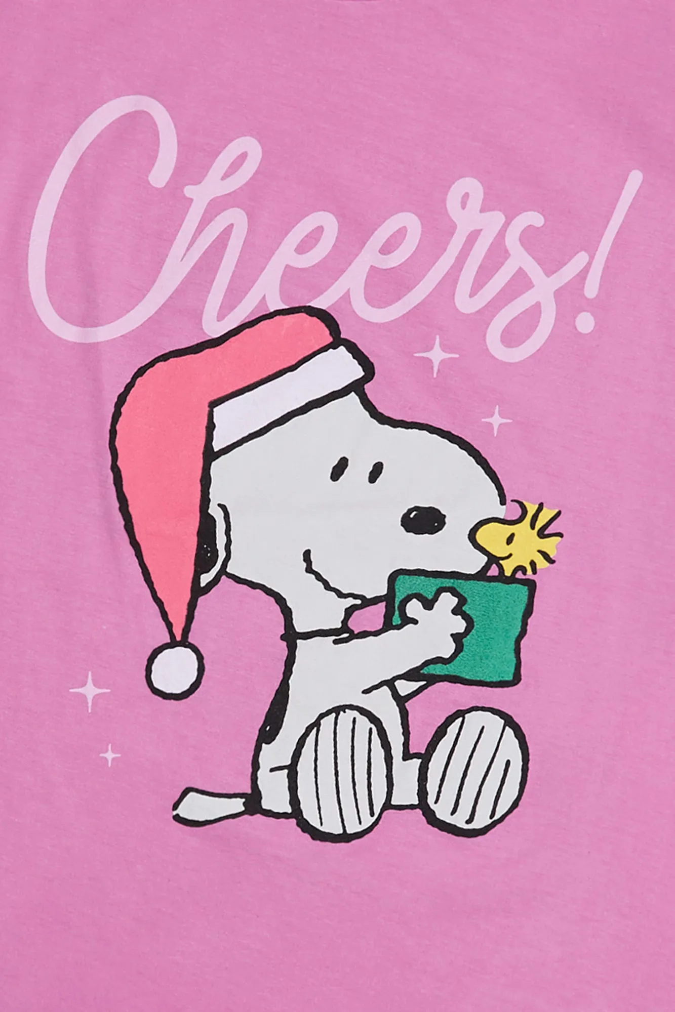 Peanuts Snoopy Cheerful Christmas Graphic Relaxed Tee sold by Bluenotes product image thumbnail 2