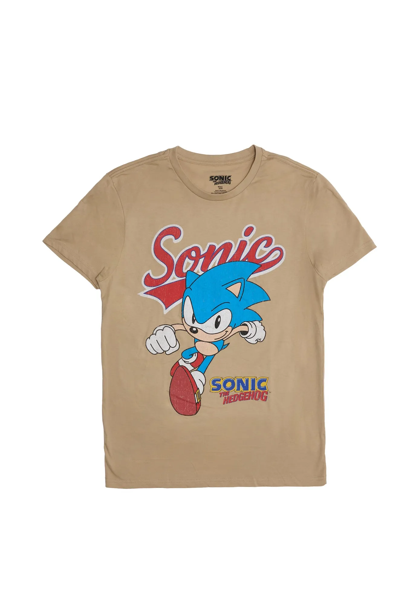 Sonic The Hedgehog Graphic Tee sold by Bluenotes