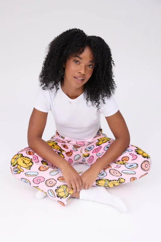 Garfield Printed Plush Pajama Pants sold by Bluenotes