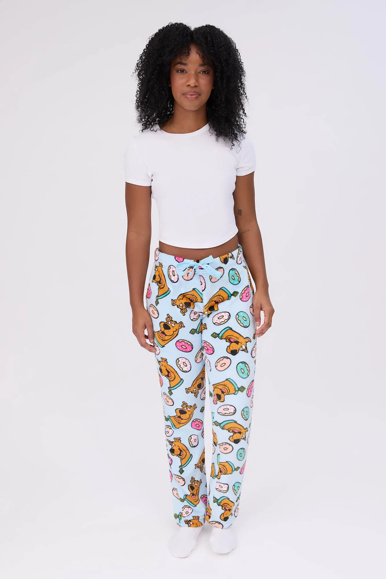 Scooby-Doo Printed Plush Pajama Pants sold by Bluenotes product image thumbnail 3
