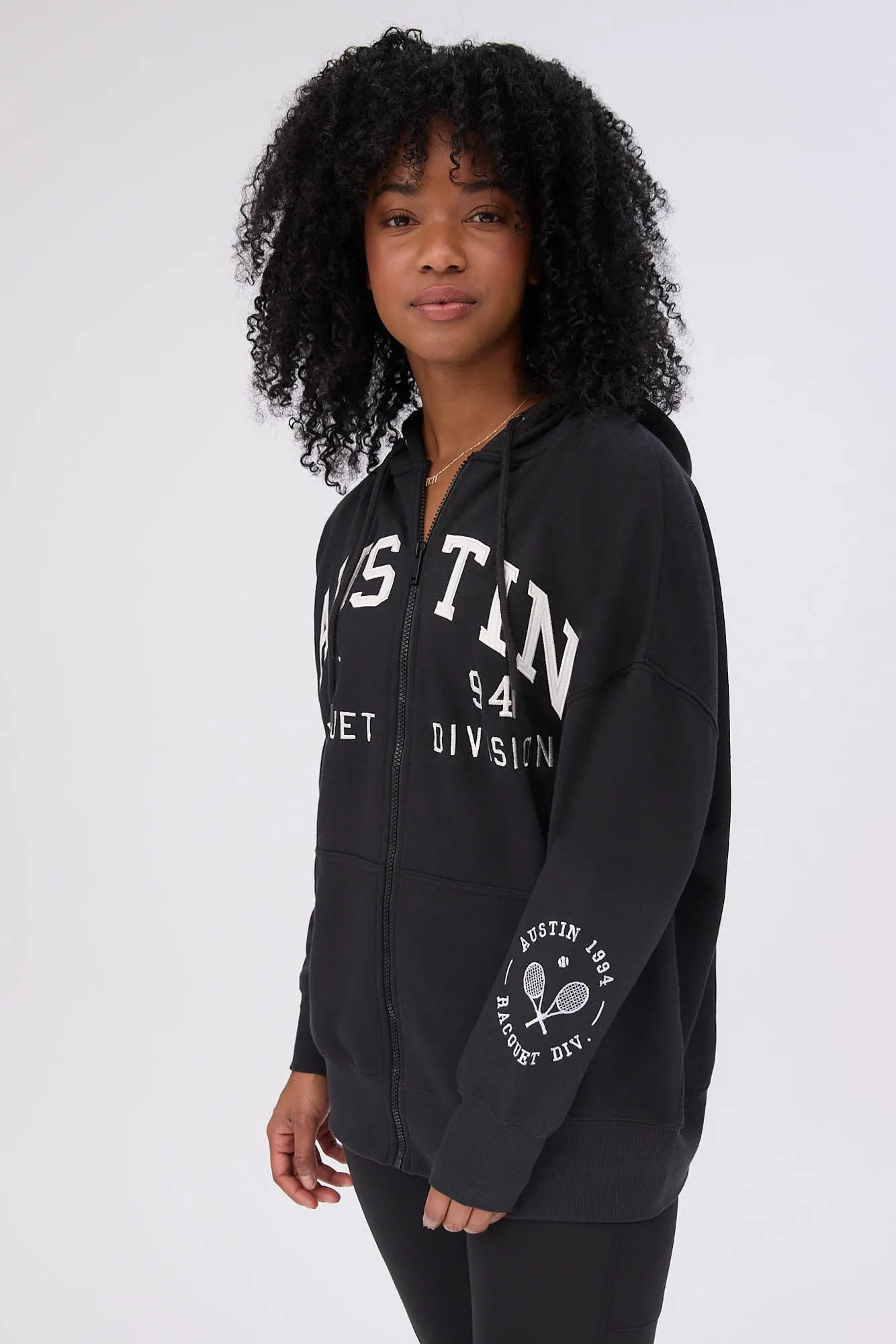 Oversized Zip-Up Hoodie sold by Bluenotes product image thumbnail 5