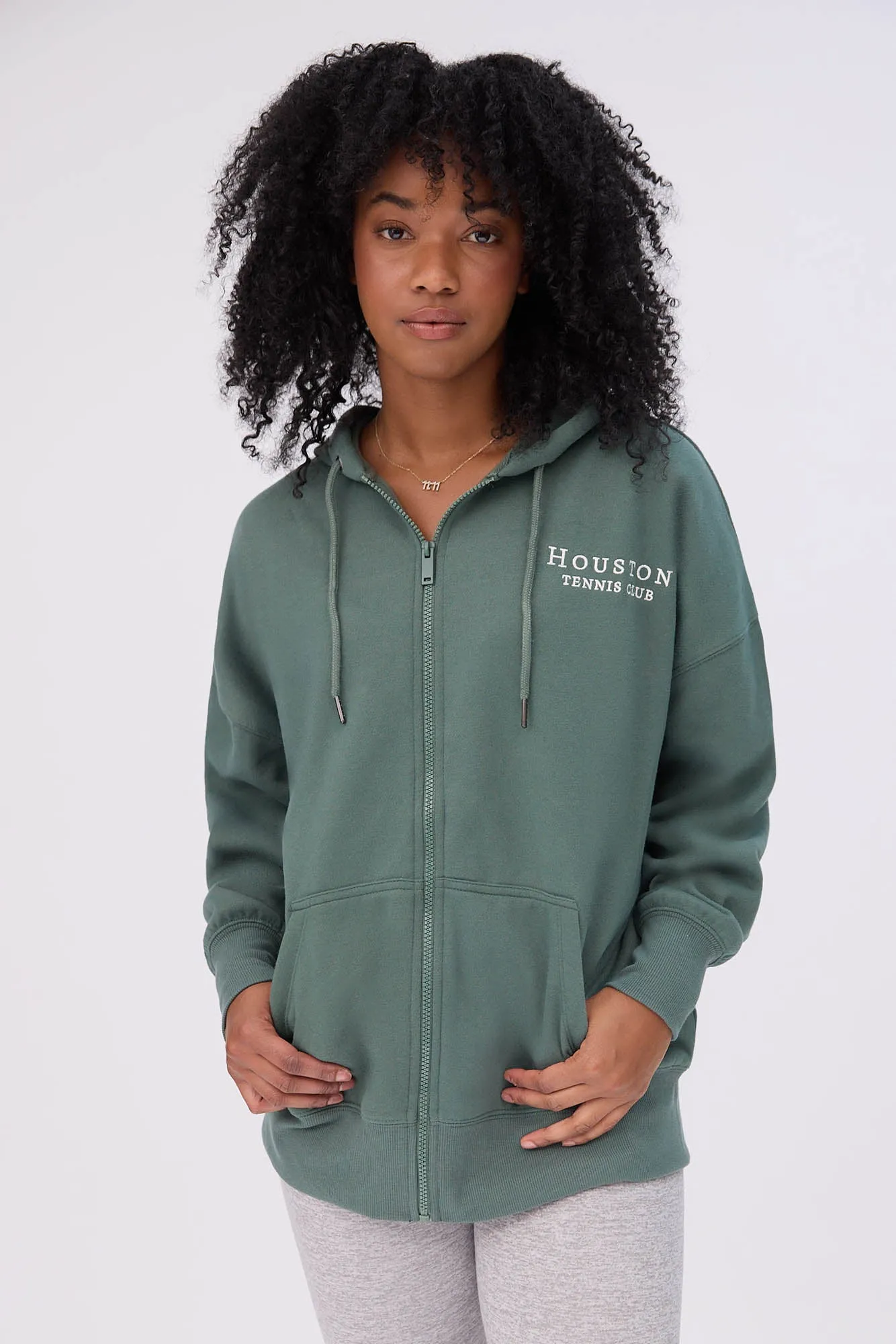 Oversized Zip-Up Hoodie sold by Bluenotes