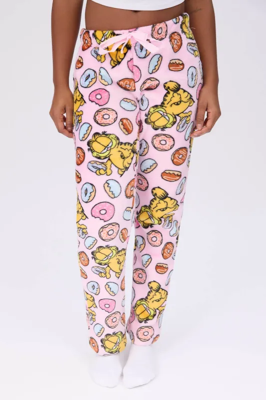 Garfield Printed Plush Pajama Pants sold by Bluenotes