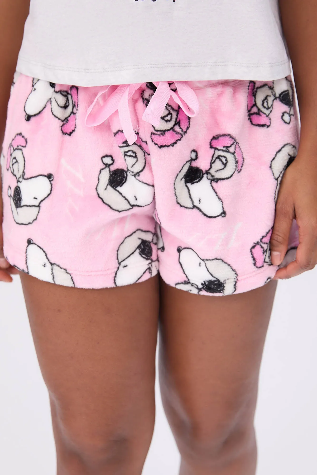 Peanuts Snoopy Pajama Tee And Shorts 2-Piece Set sold by Bluenotes product image thumbnail 3