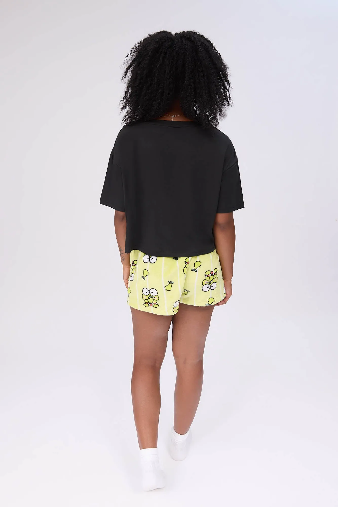 Keroppi Pajama Tee And Shorts 2-Piece Set sold by Bluenotes product image thumbnail 4