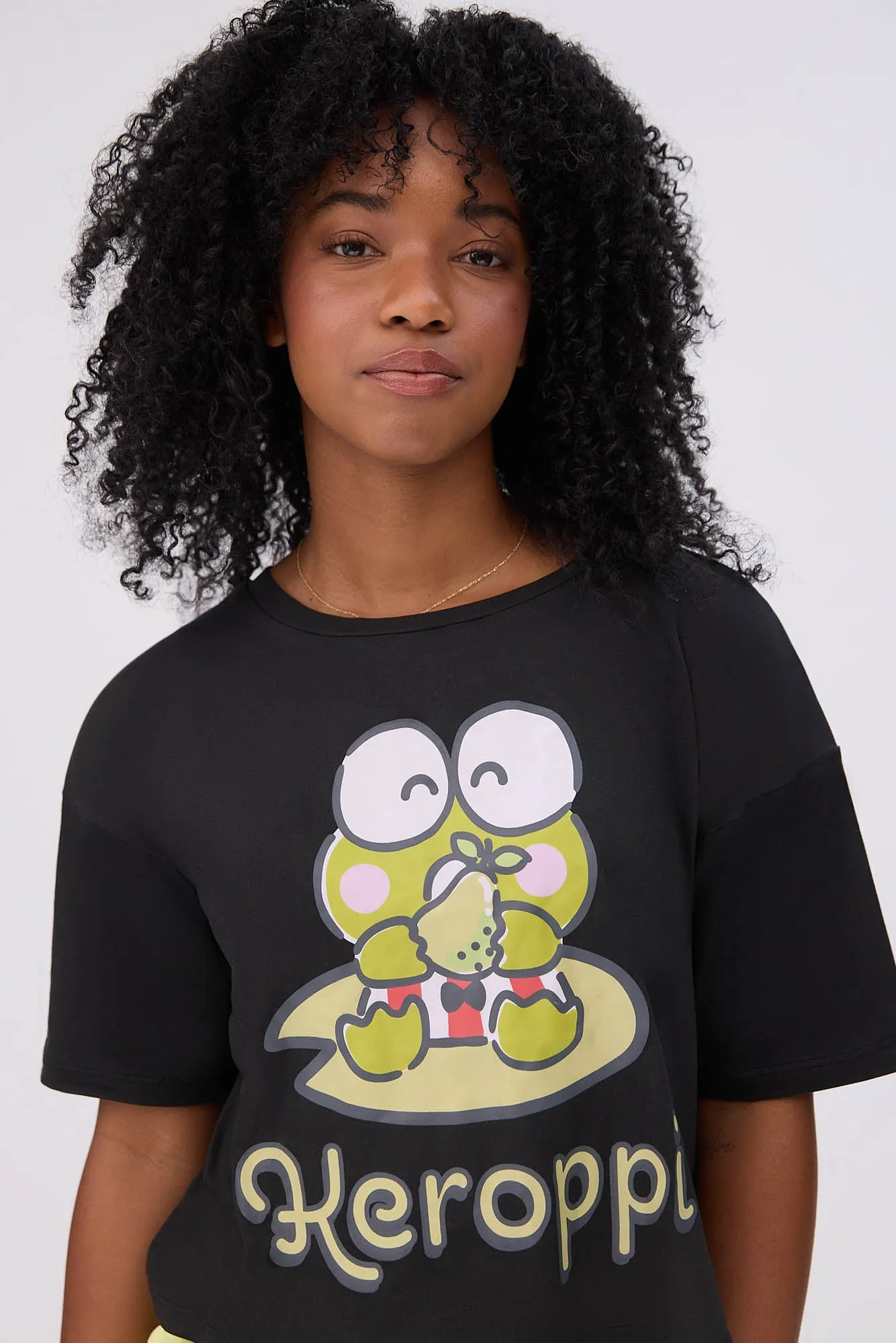 Keroppi Pajama Tee And Shorts 2-Piece Set sold by Bluenotes product image thumbnail 2