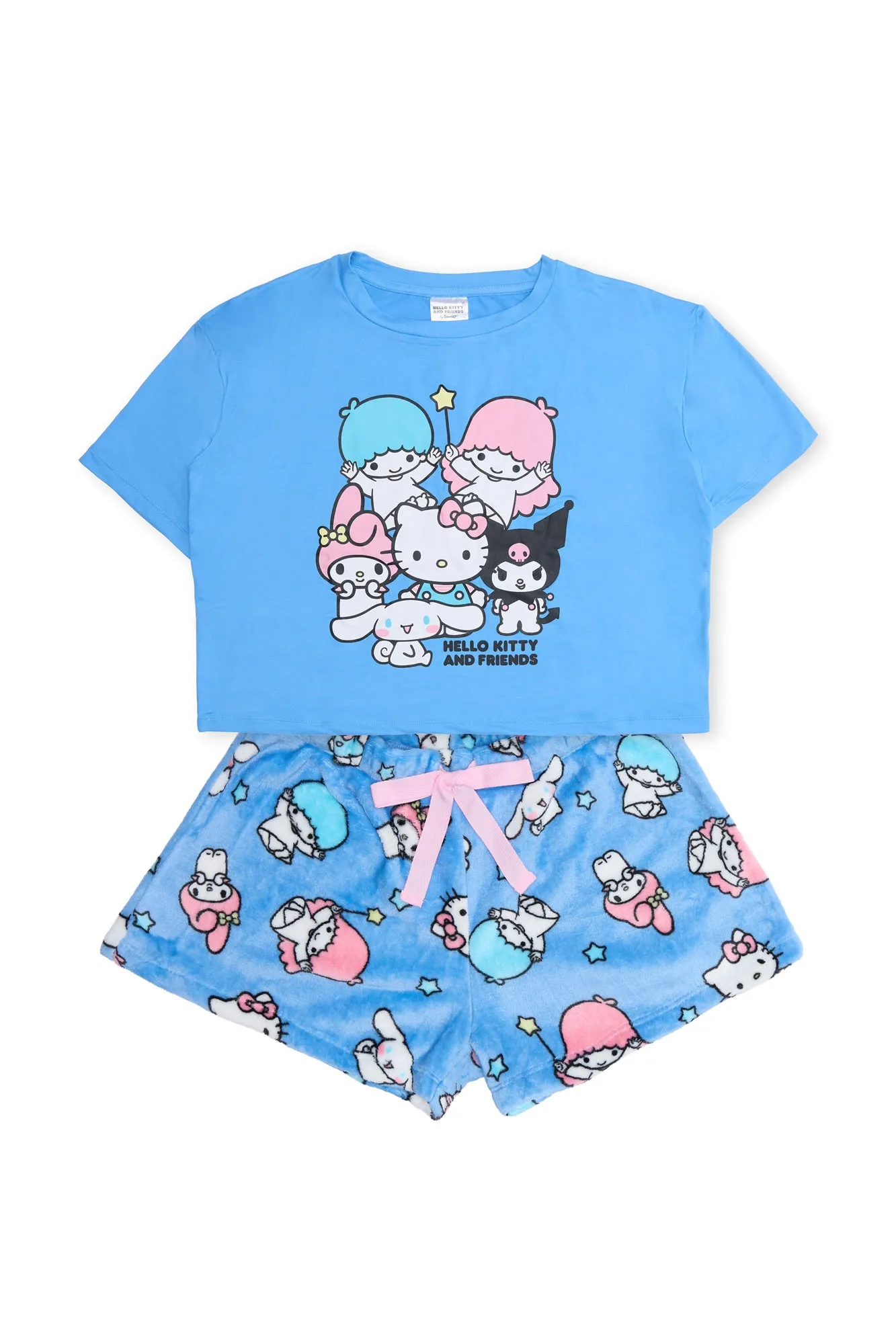 Hello Kitty And Friends Wand Pajama Tee And Shorts 2-Piece Set sold by Bluenotes