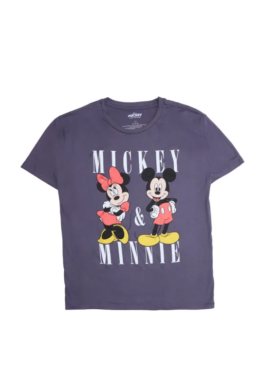 Mickey & Minnie Graphic Relaxed Tee sold by Bluenotes