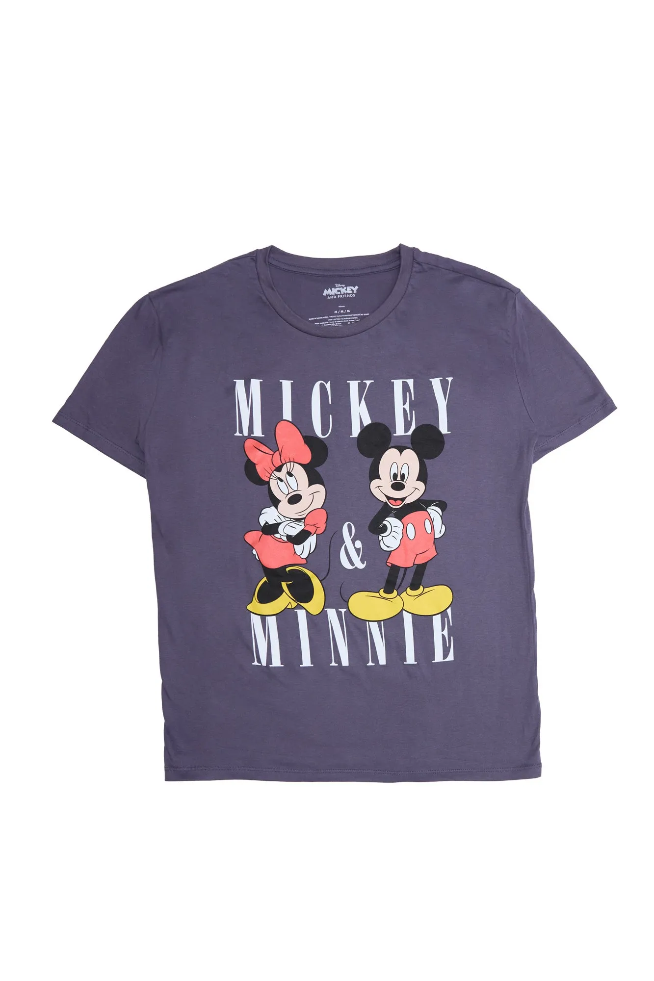 Mickey & Minnie Graphic Relaxed Tee sold by Bluenotes