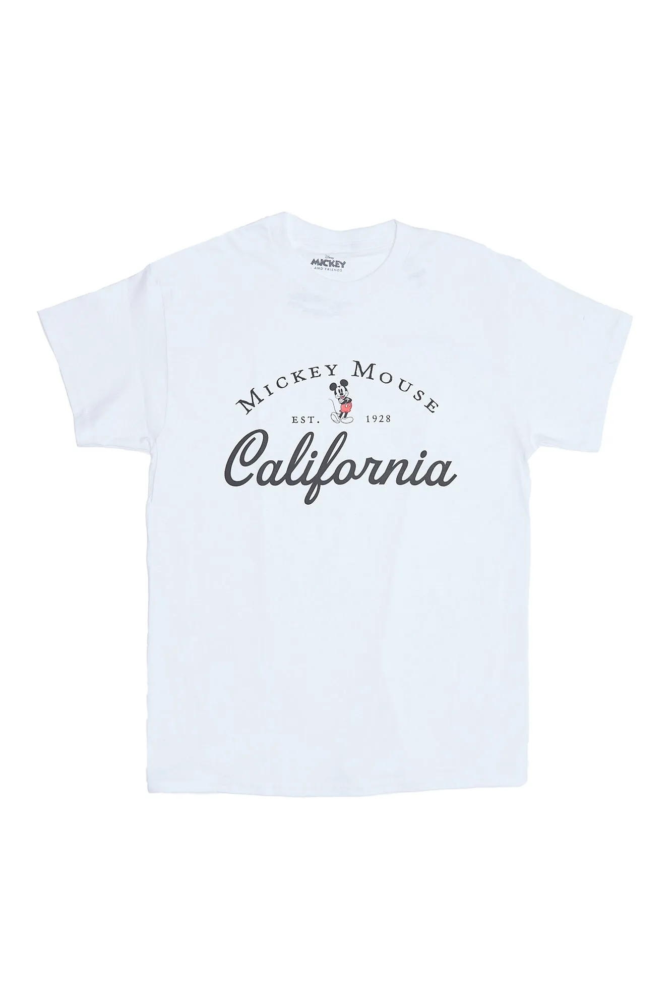 Mickey Mouse California Graphic Relaxed Tee sold by Bluenotes