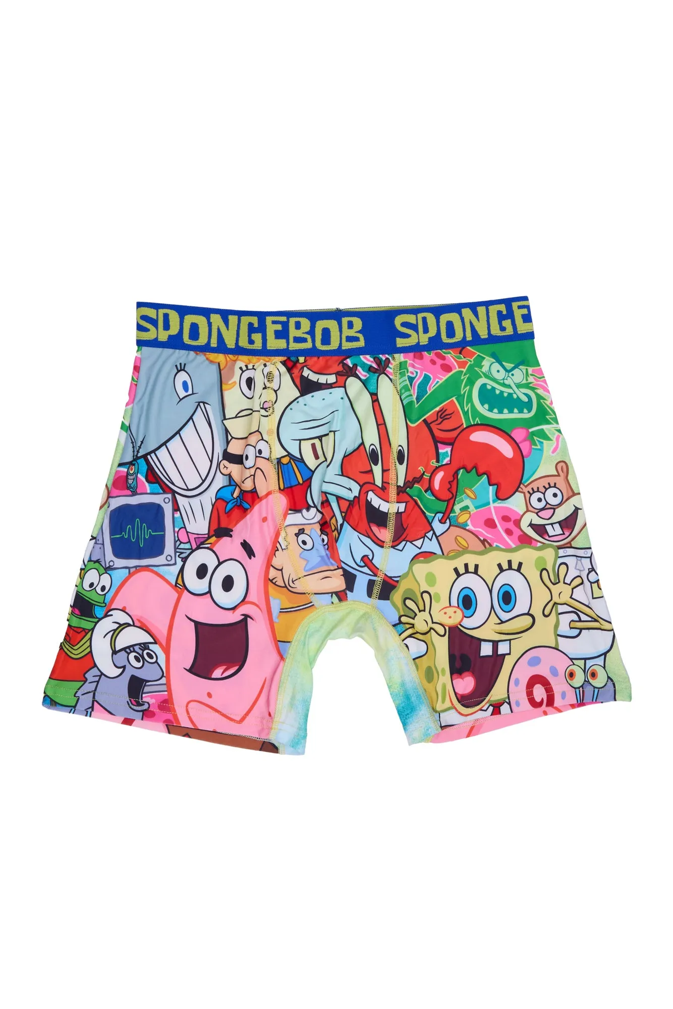 SpongeBob Mob Scene Printed Boxer Briefs sold by Bluenotes