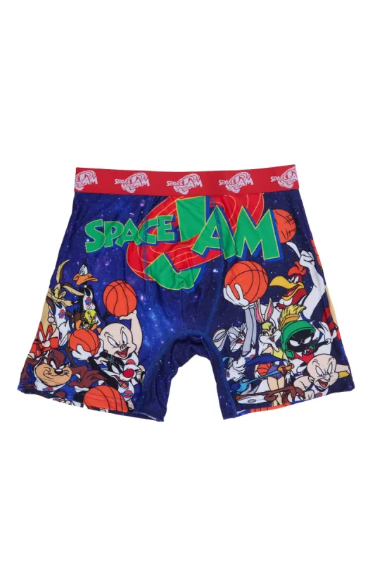Space Jam Galaxy Printed Boxer Briefs sold by Bluenotes