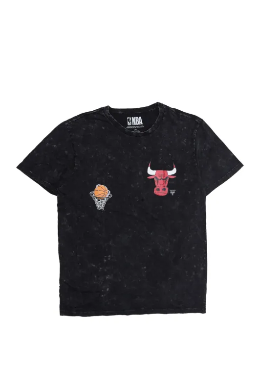 Chicago Bulls Graphic Acid Wash Tee sold by Bluenotes