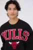 Chicago Bulls Graphic Crew Neck Oversized Sweatshirt sold by Bluenotes