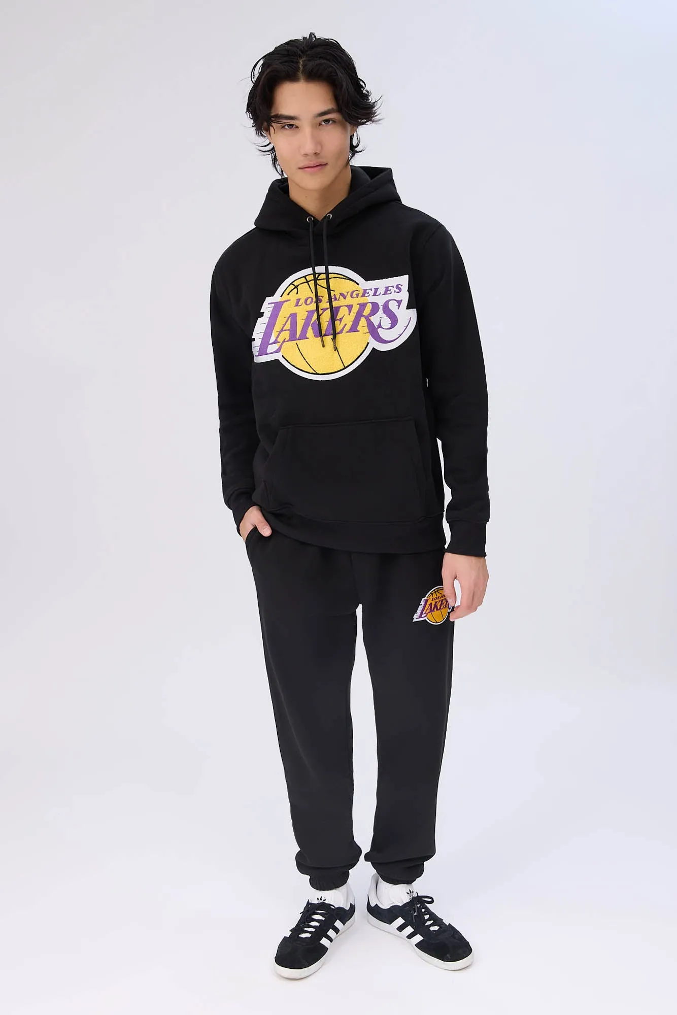 Los Angeles Lakers Chenille Graphic Hoodie sold by Bluenotes product image thumbnail 4